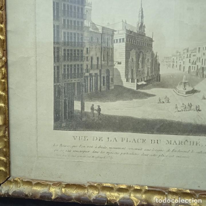 Arte: Grabado antiguo. Medida 48 x 35 cm - Foto 7