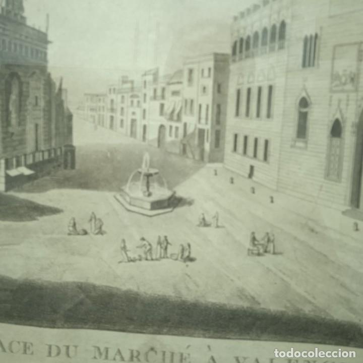 Arte: Grabado antiguo. Medida 48 x 35 cm - Foto 8