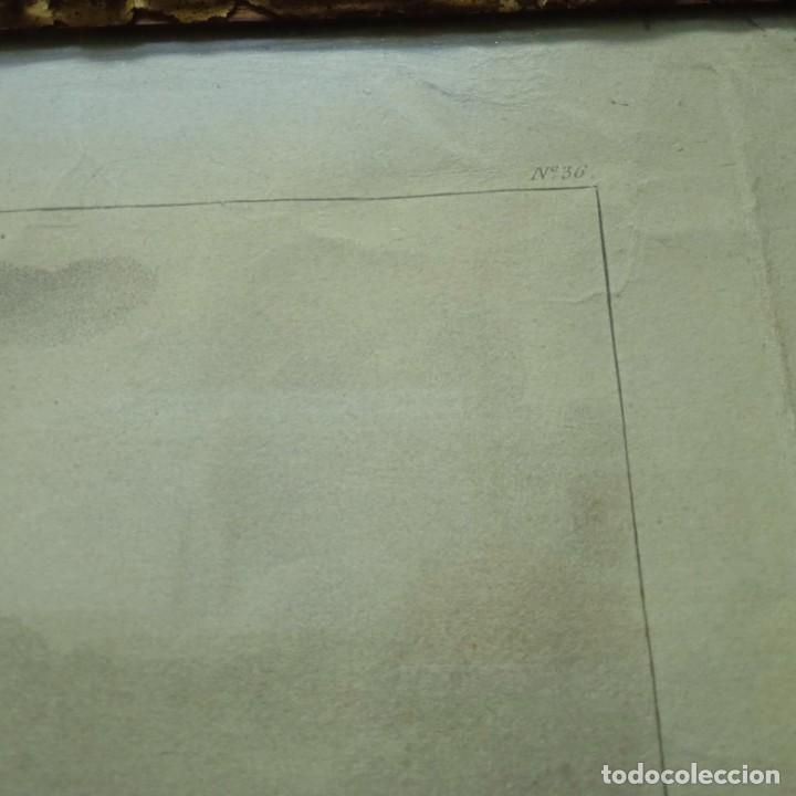 Arte: Grabado antiguo. Medida 48 x 35 cm - Foto 13