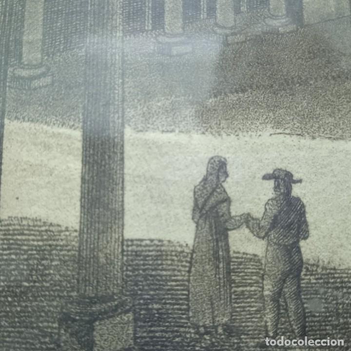 Arte: Grabado antiguo. Medida 48 x 35 cm - Foto 14
