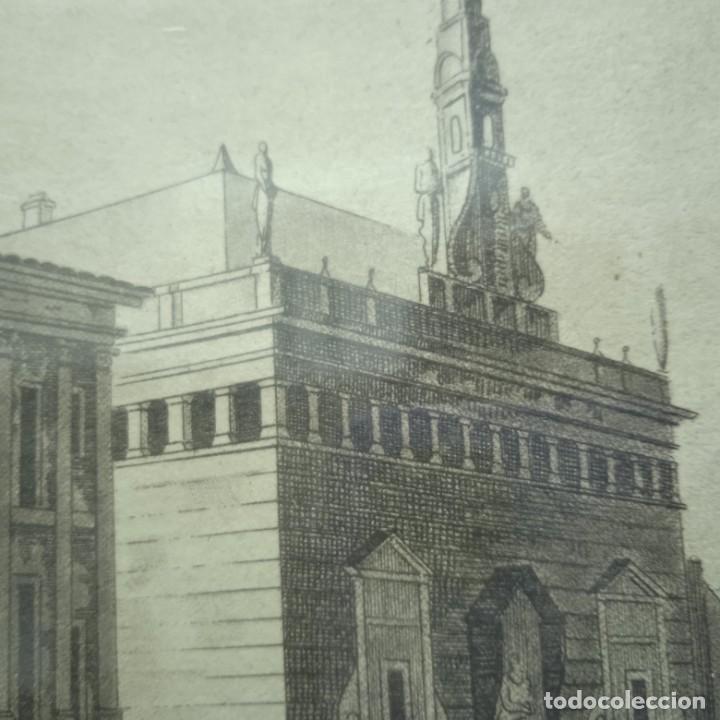 Arte: Grabado antiguo. Medida 48 x 35 cm - Foto 15
