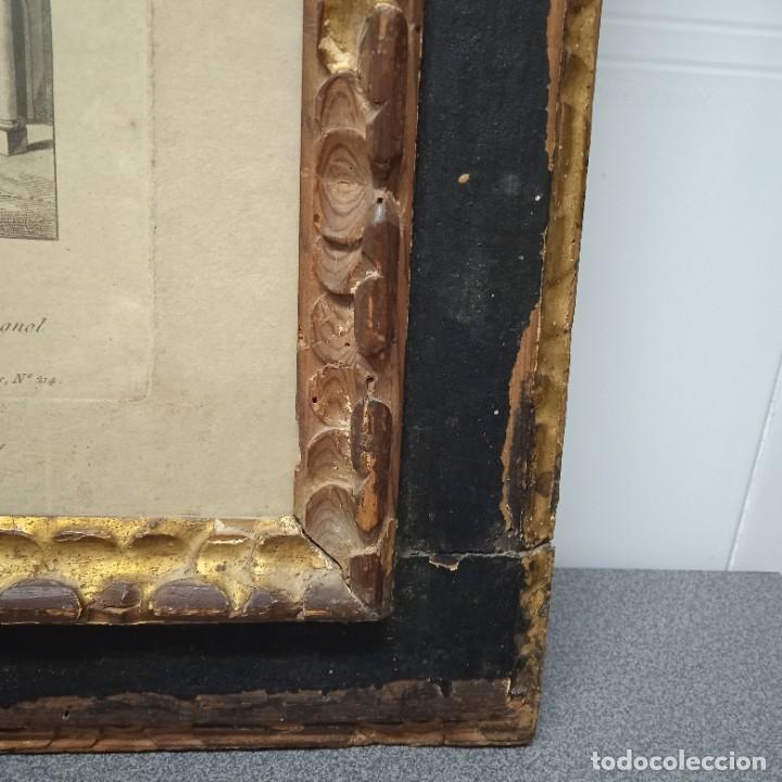 Arte: Grabado antiguo. Medida 48 x 35 cm - Foto 17