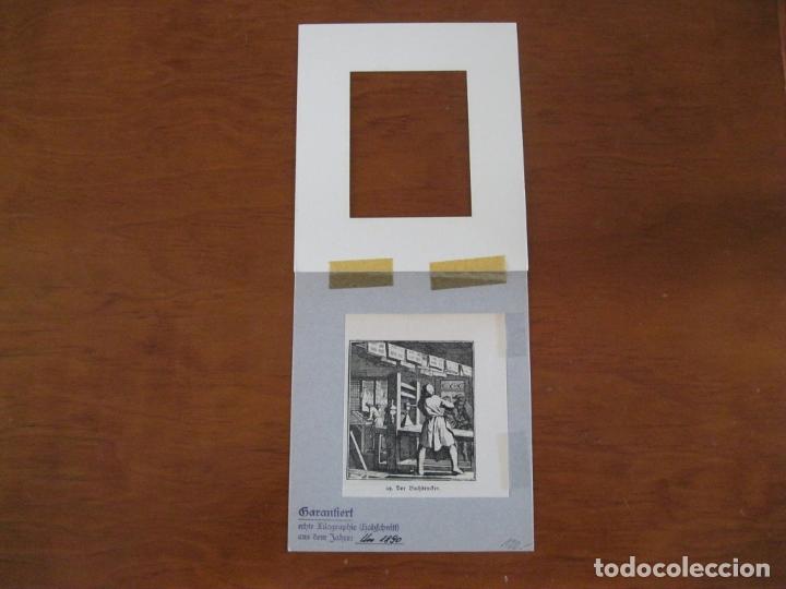 Arte: El editor de libros, 1890. An&oacute;nimo - Foto 4