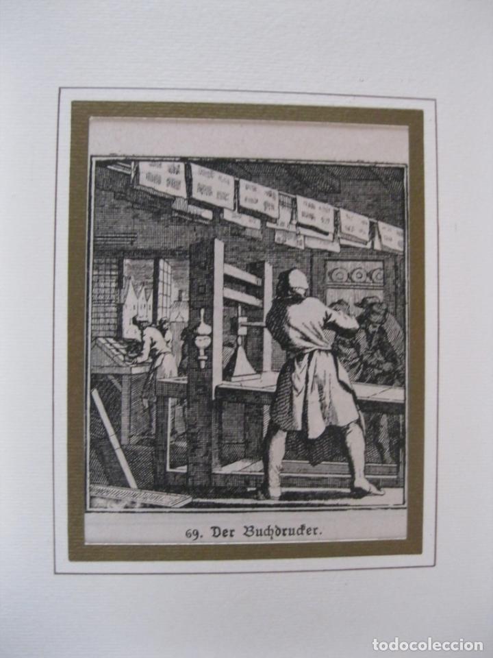 Arte: El editor de libros, 1890. An&oacute;nimo - Foto 1