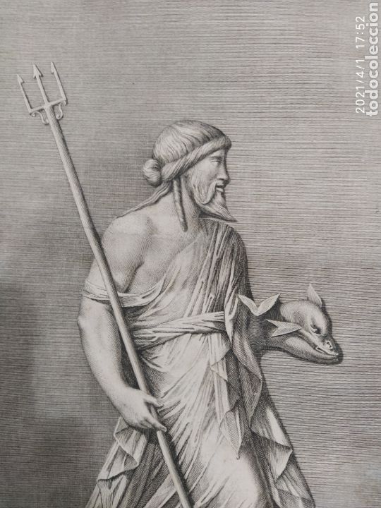 Arte: Grabado Dios Neptuno - Foto 3