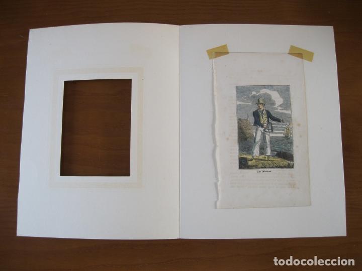 Arte: El marinero, 1830. An&oacute;nimo - Foto 3