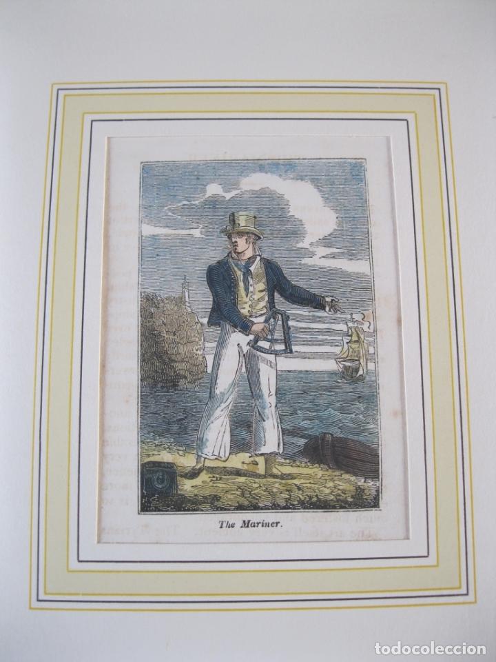 Arte: El marinero, 1830. An&oacute;nimo - Foto 1