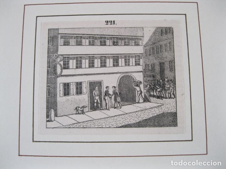 Arte: El hotelero, 1860. An&oacute;nimo - Foto 1