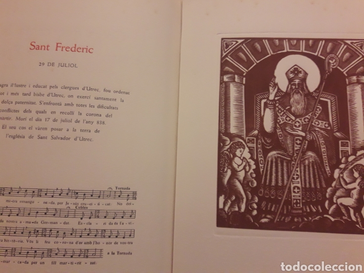 Arte: Goigs que canta la Germandat de Sant Frederic - Foto 2