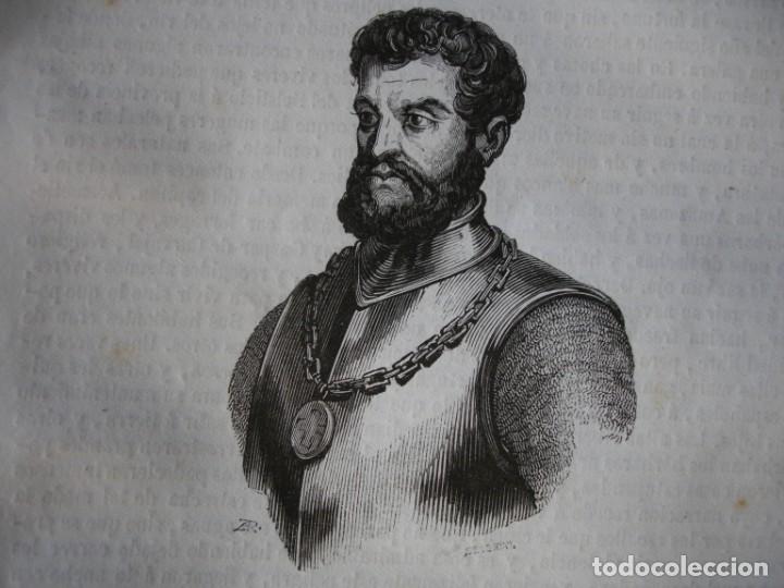 Arte: ALVARADO .GRABADO A&Ntilde;O 1849 - Foto 1