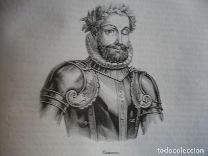 Arte: CAMOENS .GRABADO A&Ntilde;O 1849 - Foto 1