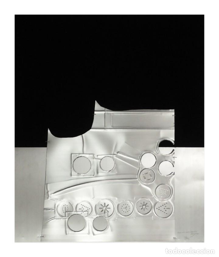 Arte: ANTONI CLAV&Eacute; / Collage aluminio - Foto 1