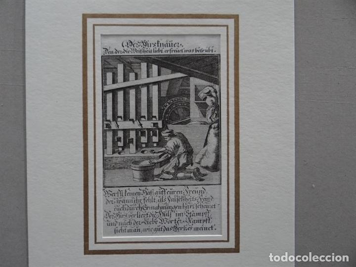 Arte: Molineros de mijo, hacia 1700. C. Weigel - Foto 1
