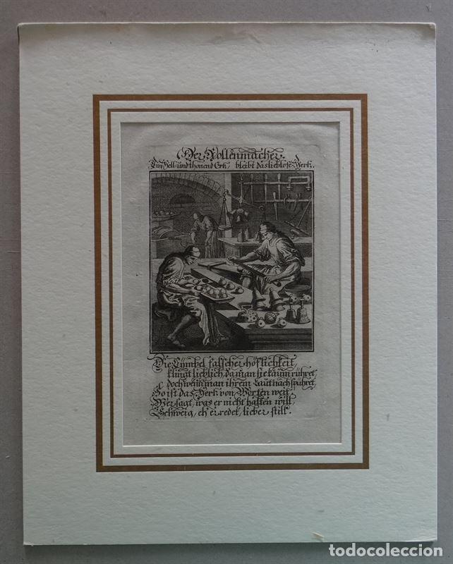 Arte: Fabricando campanas, hacia 1710. C. Weigel - Foto 1