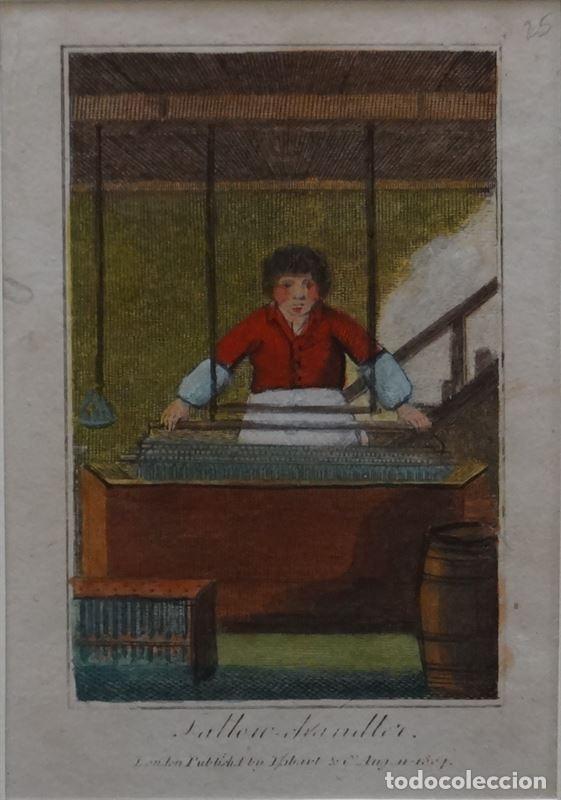 Arte: Fabricante de velas, 1801. Taylor - Foto 2