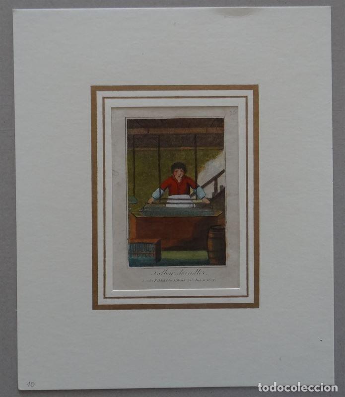 Arte: Fabricante de velas, 1801. Taylor - Foto 1