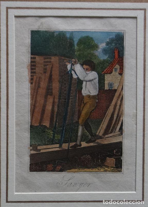 Arte: Aserrador, hacia 1810. An&oacute;nimo - Foto 2