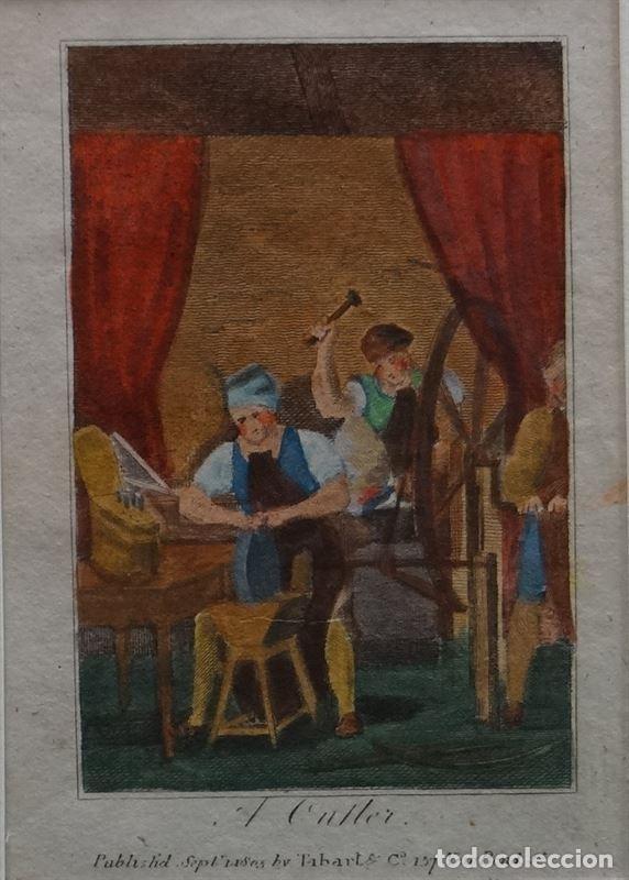 Arte: Fabricante de cuchillos, 1805. Souter/Tabart - Foto 2