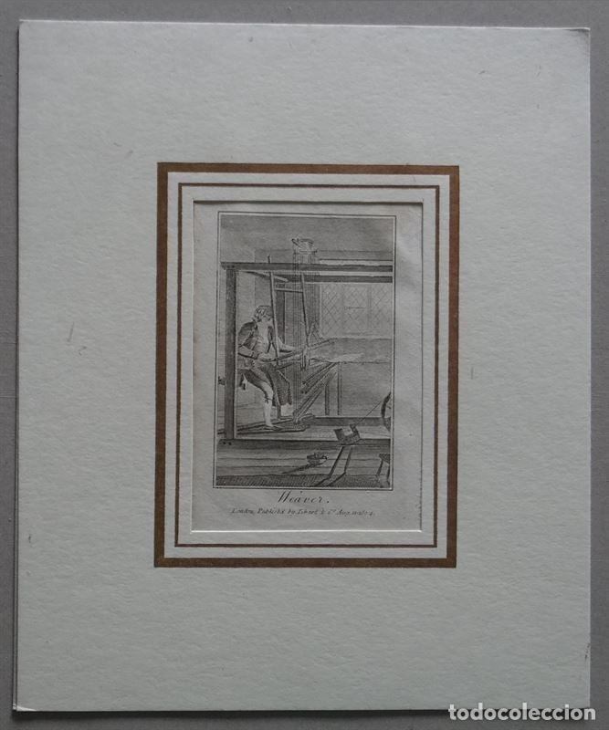 Arte: Tejedor textil, 1804. Tabart - Foto 2