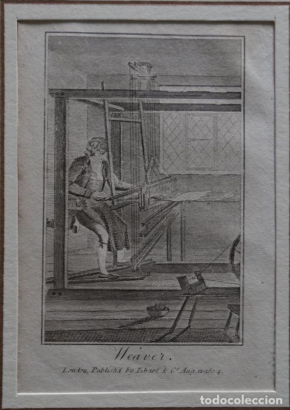 Arte: Tejedor textil, 1804. Tabart - Foto 1