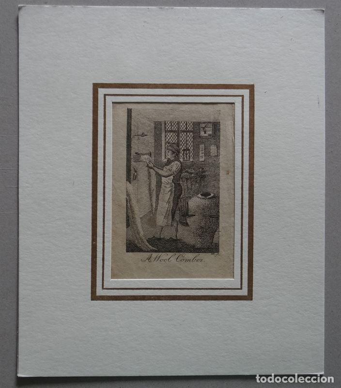 Arte: Peinando lana, 1807. Tar - Foto 1