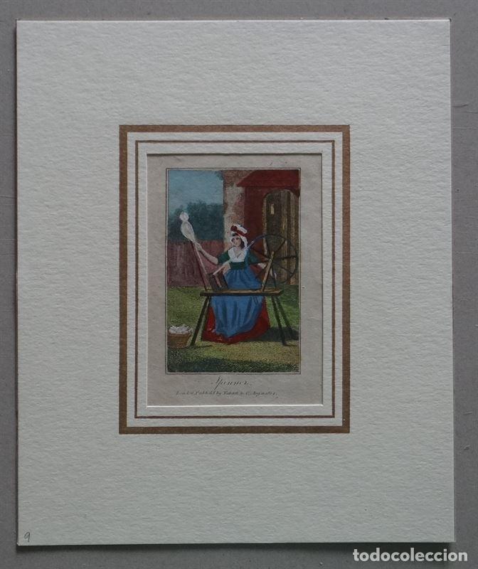 Arte: La hilandera, 1804. Tabart - Foto 2