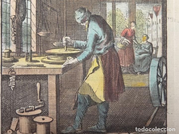 Arte: El fabricante de alambre, 1698. Weigel - Foto 3
