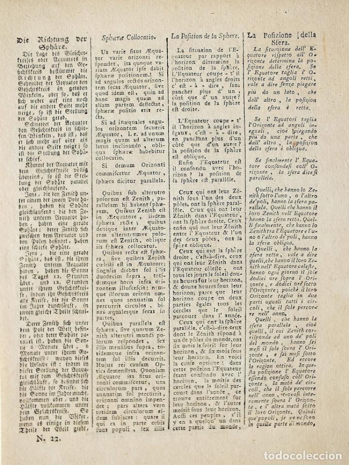 Arte: El ge&oacute;grafo y la esfera , 1779. An&oacute;nimo - Foto 2