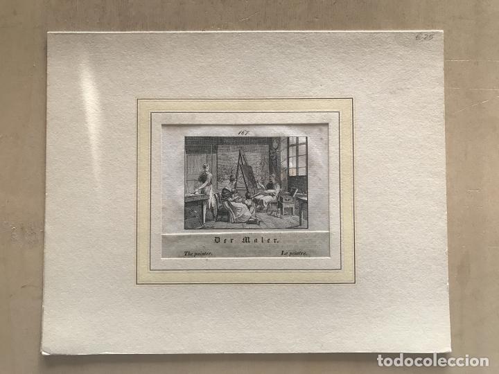 Arte: El pintor en su estudio, 1842. Comenius - Foto 2