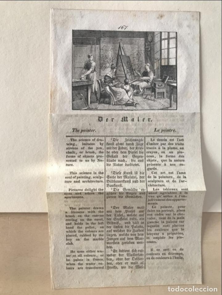 Arte: El pintor en su estudio, 1842. Comenius - Foto 5