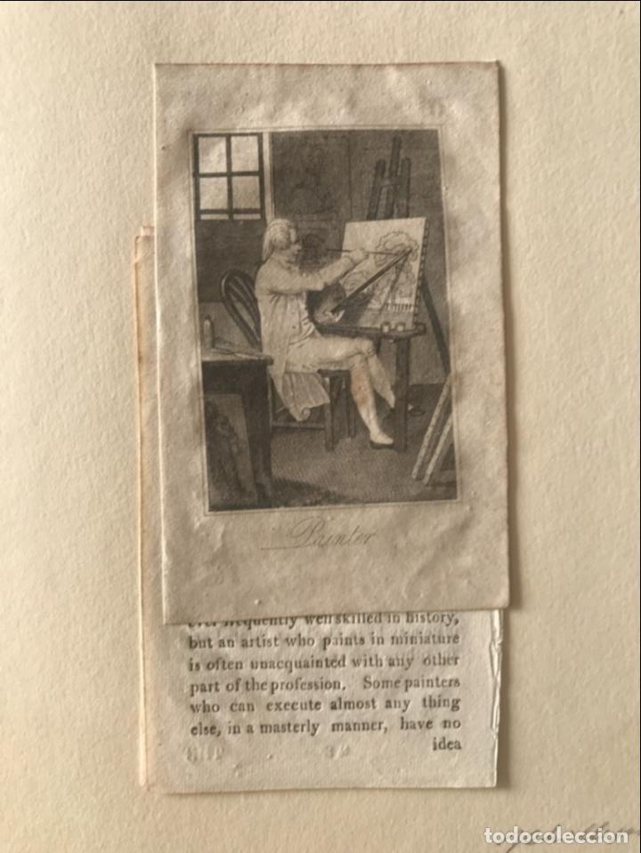 Arte: Pintor en su estudio, 1815. An&oacute;nimo - Foto 3