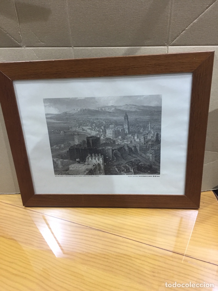 Arte: Grabado impreso cuadro - Foto 1