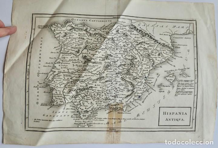 MAP HISPANIA ANTIQUA- 37 X 26 CM.