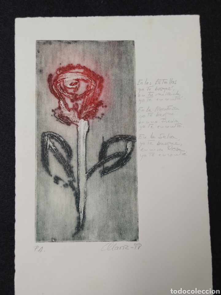 Arte: GRABADO MARIA RIERA - Foto 1