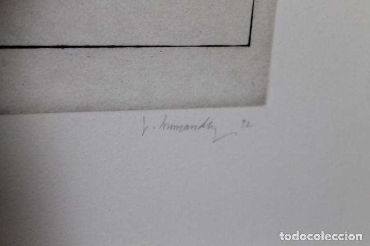 Arte: JOS&Eacute; HERN&Aacute;NDEZ, EL OIDO , GRABADO NUMERADO - Foto 3
