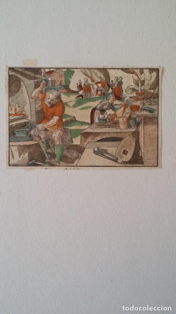 Arte: Herrero, Xilograf&iacute;a coloreada. 1560 - Foto 4