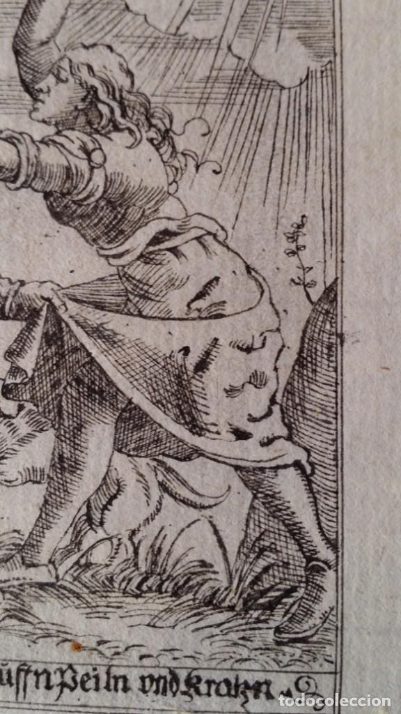 Arte: Virgil Solis (1514-1562) Pelea de Rameras - Foto 7