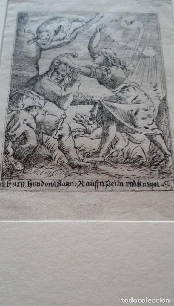 Arte: Virgil Solis (1514-1562) Pelea de Rameras - Foto 12