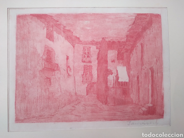 Arte: Aguafuerte de Ram&oacute;n Sanvicens - Foto 1