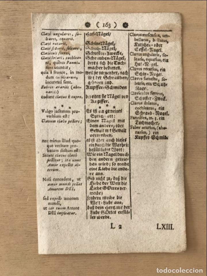 Arte: Vendedores de pa&ntilde;os, 1754. An&oacute;nimo - Foto 3
