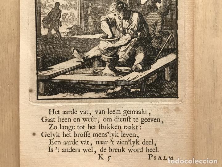Arte: Ceramista, 1730. Luyken - Foto 4