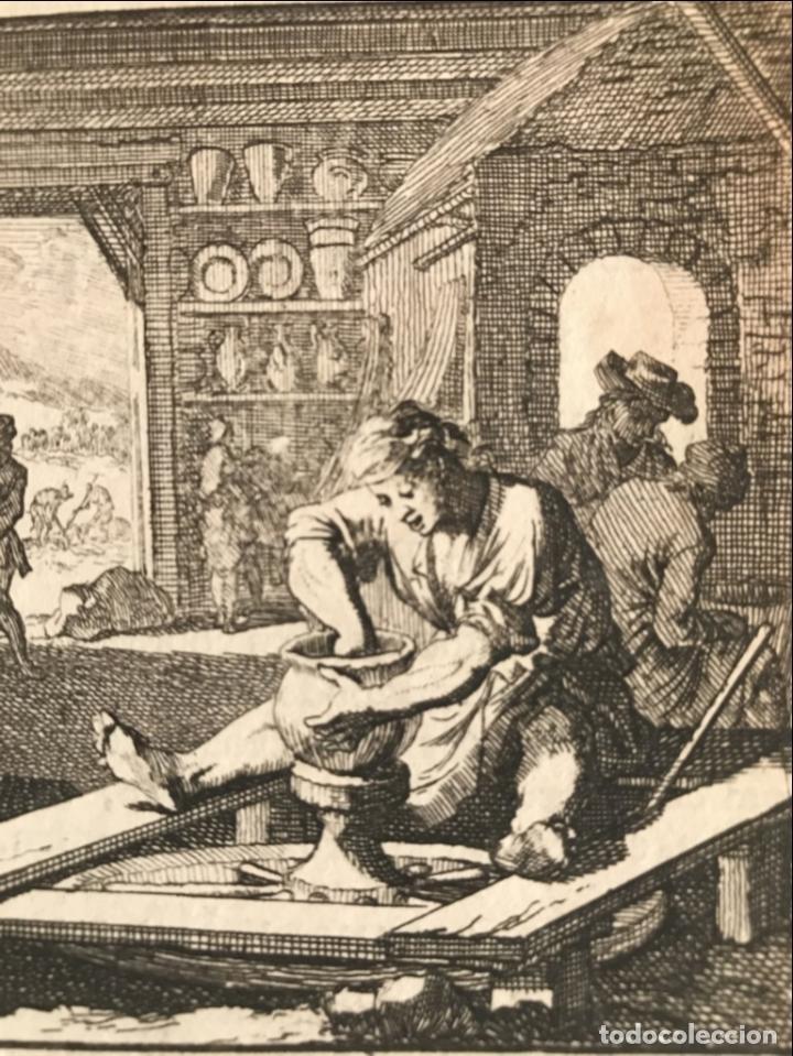 Arte: Ceramista, 1730. Luyken - Foto 1