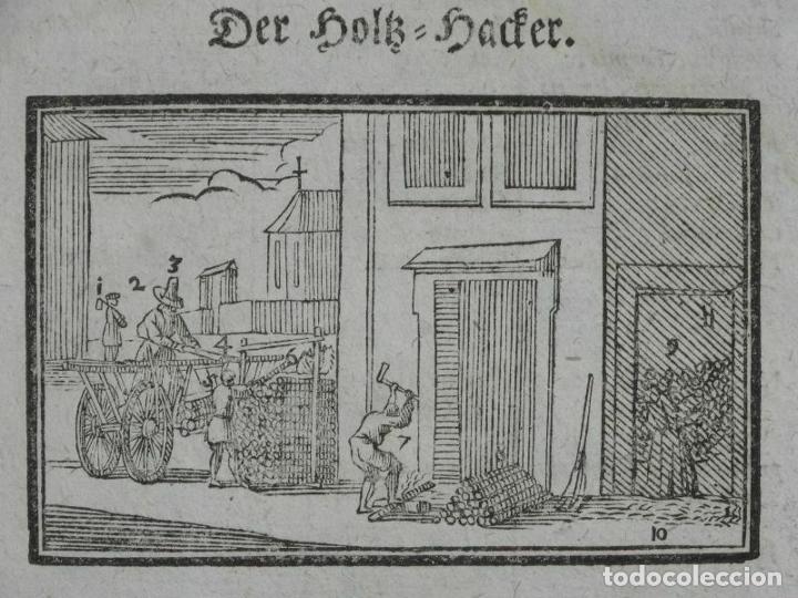Arte: Le&ntilde;a para casa, 1754. An&oacute;nimo - Foto 2