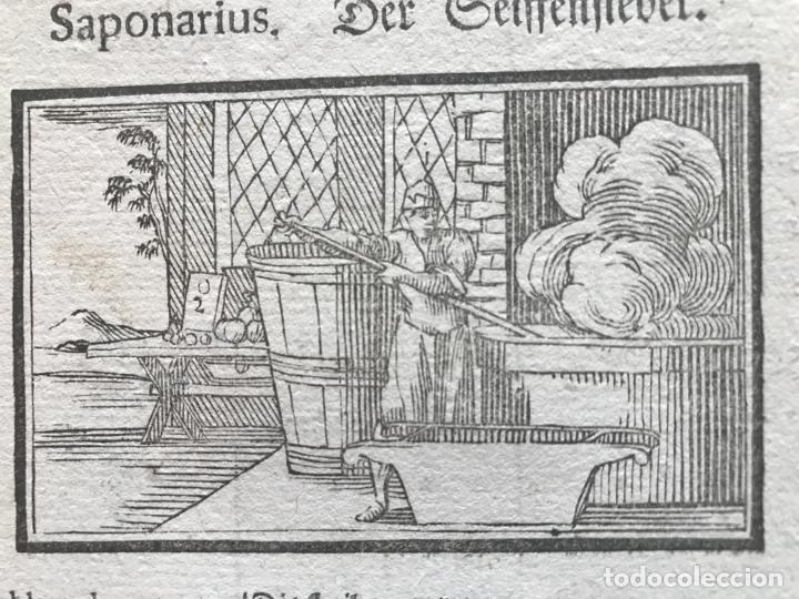 Arte: Fabricando jab&oacute;n, 1754. An&oacute;nimo - Foto 1