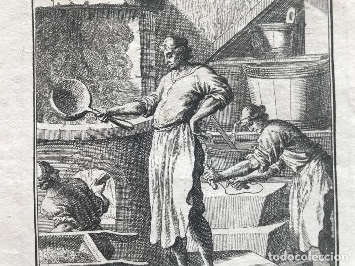 Arte: Fabricantes de jab&oacute;n, 1698. Luyken/Weigel - Foto 6