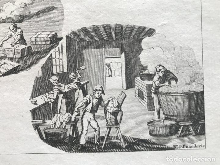 Arte: Elaboraci&oacute;n del aceite y del jab&oacute;n, 1822. An&oacute;nimo - Foto 8
