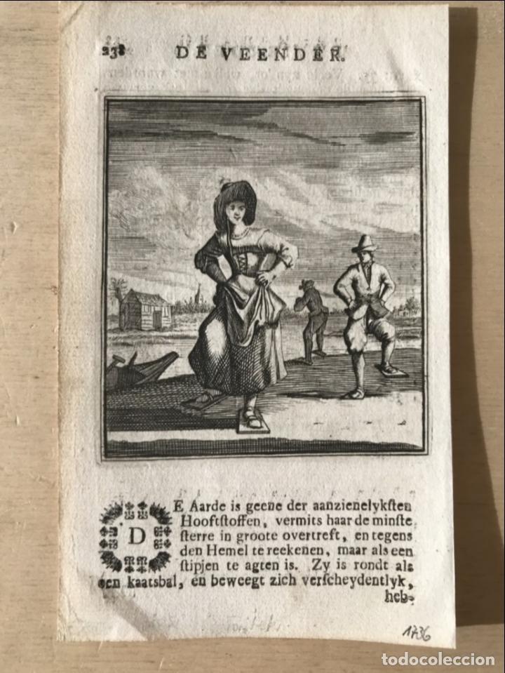 Arte: Caminando sobre el pantano, 1736. Luyken - Foto 2