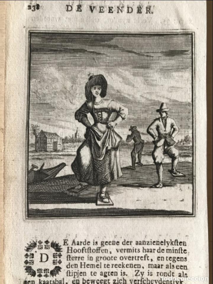 Arte: Caminando sobre el pantano, 1736. Luyken - Foto 3