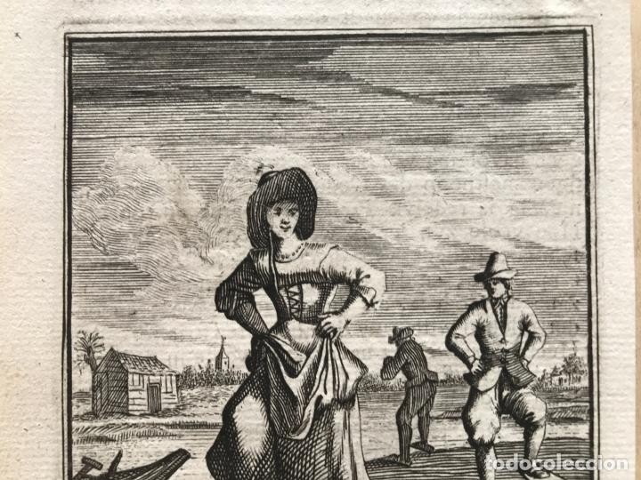Arte: Caminando sobre el pantano, 1736. Luyken - Foto 4