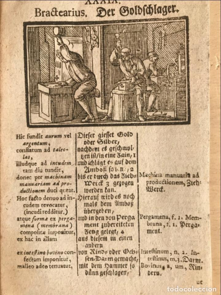 Arte: Hombres batiendo oro, 1754. An&oacute;nimo - Foto 3